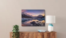 Load image into Gallery viewer, Tasman Lake Mt Cook Sunrise Reflection