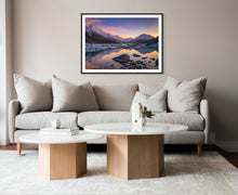 Load image into Gallery viewer, Tasman Lake Mt Cook Sunrise Reflection