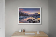 Load image into Gallery viewer, Tasman Lake Mt Cook Sunrise Reflection