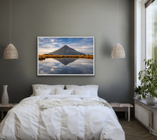 Load image into Gallery viewer, Mount Taranaki Golden Hour Reflection