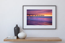 Load image into Gallery viewer, new brighton pier sunrise sand patterns