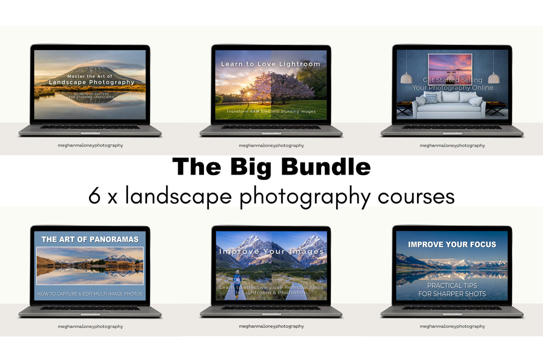 Online Photography Course BIG Bundle