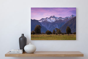 nz southern alps fox glacier sunrise