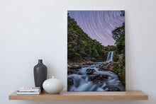 Load image into Gallery viewer, Star Trails over Tawhai Falls