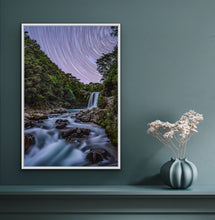 Load image into Gallery viewer, Star Trails over Tawhai Falls