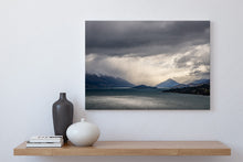 Load image into Gallery viewer, stormy light glenorchy road queenstown