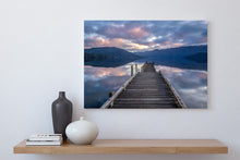 Load image into Gallery viewer, lake hauroko jetty sunset fiordland