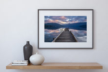 Load image into Gallery viewer, lake hauroko jetty sunset fiordland