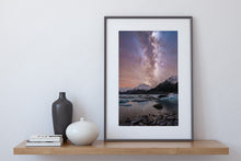 Load image into Gallery viewer, tasman lake milky way mt cook print