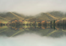 Load image into Gallery viewer, twizel lake fog reflections