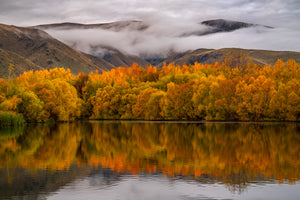 autumn mood wairepo arm twizel