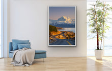 Load image into Gallery viewer, Golden Morning Mt Cook Road