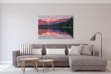 Load image into Gallery viewer, Lake Matheson Alpenglow Reflection