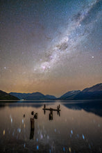 Load image into Gallery viewer, meiklejohns jetty stars milky way queenstown nz