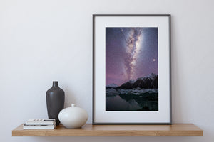 Tasman Lake Milky Way