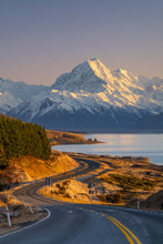 Load image into Gallery viewer, mt cook road golden morning