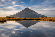 Load image into Gallery viewer, Mount Taranaki Golden Hour Reflection