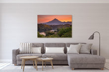 Load image into Gallery viewer, Lake Mangamahoe Mountain Dusk