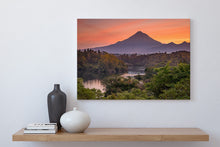 Load image into Gallery viewer, Lake Mangamahoe Mountain Dusk