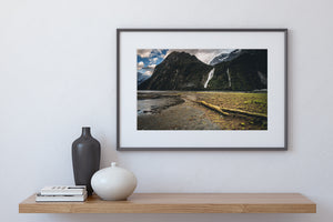 Waterfall Mood Milford Sound